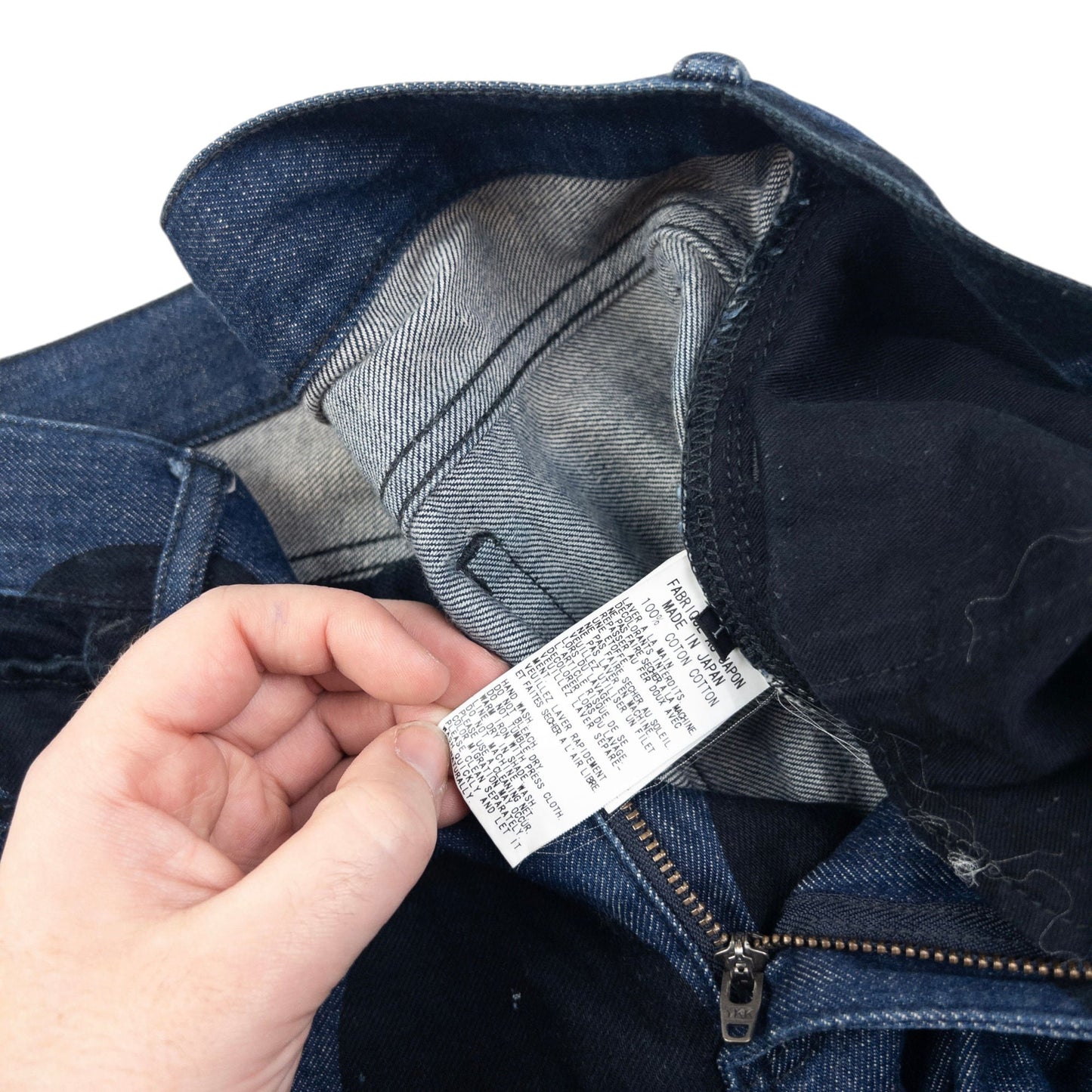 Vintage Yohji Yamamoto Polka Dot Denim Jeans Size W29