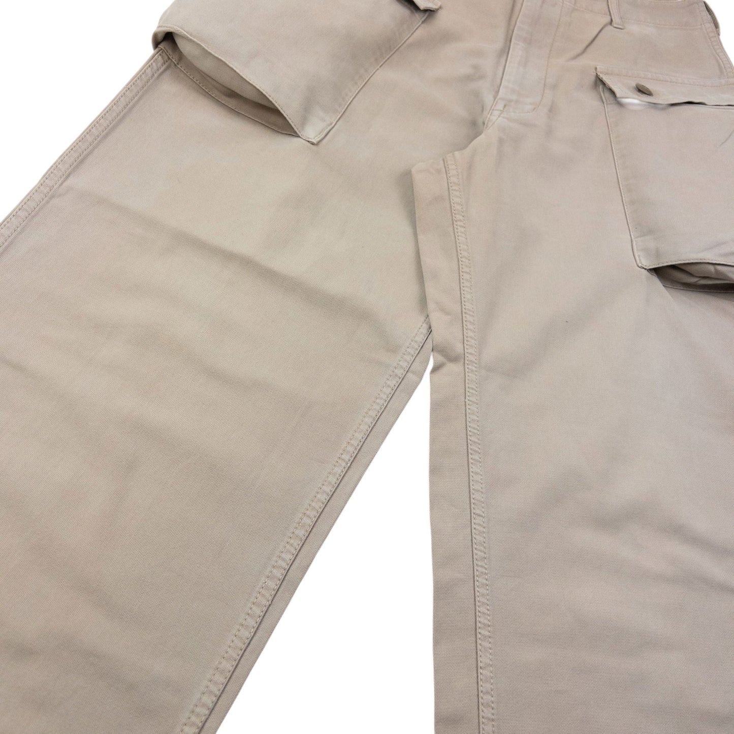 Vintage 2000s AVIREX Cargo Pocket Trousers Size W31 | W31, Beige