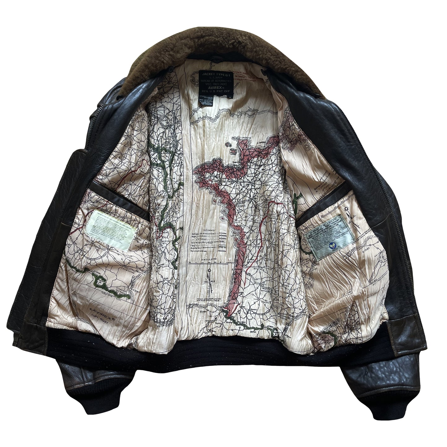 Avirex Top Gun G-1 Flight Jacket - S / M