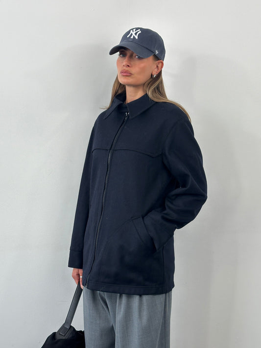 Ermenegildo Zegna 1990s Wool Double Faced Jacket - L