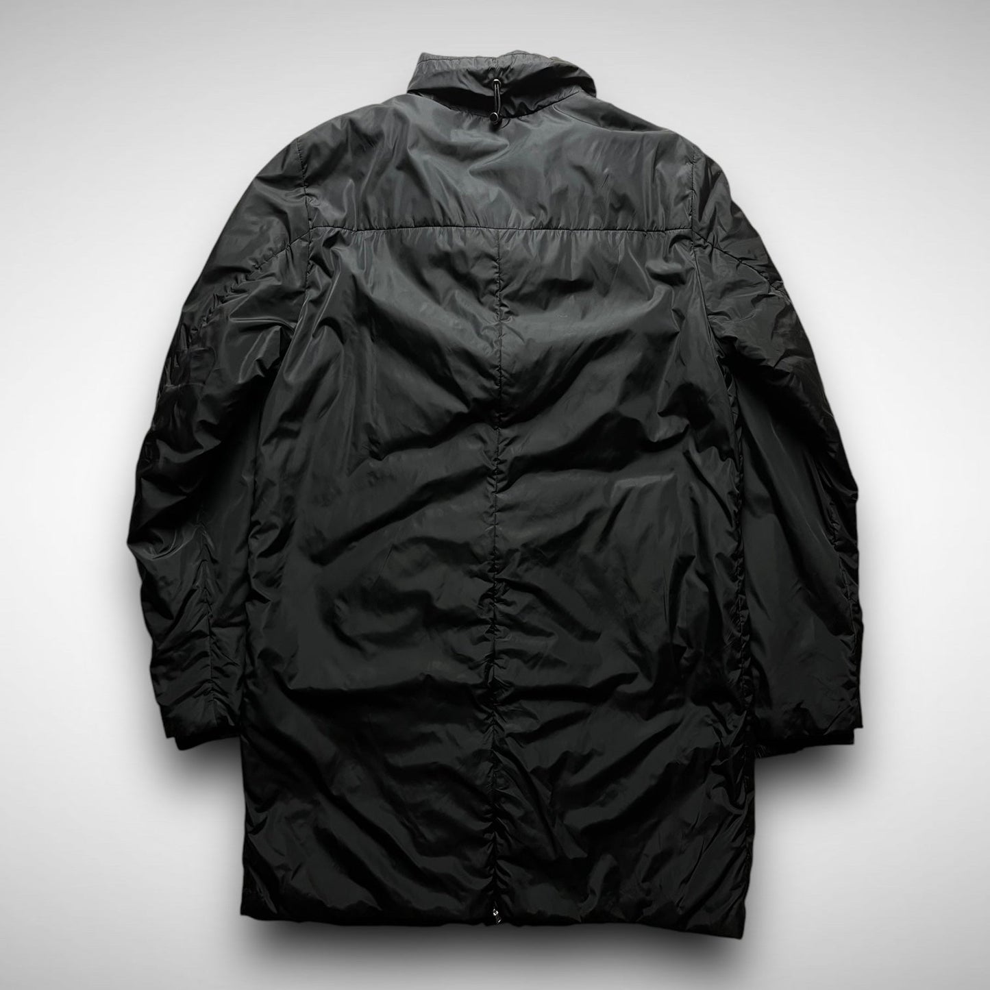 Prada Padded Nylon Overcoat (2000s)