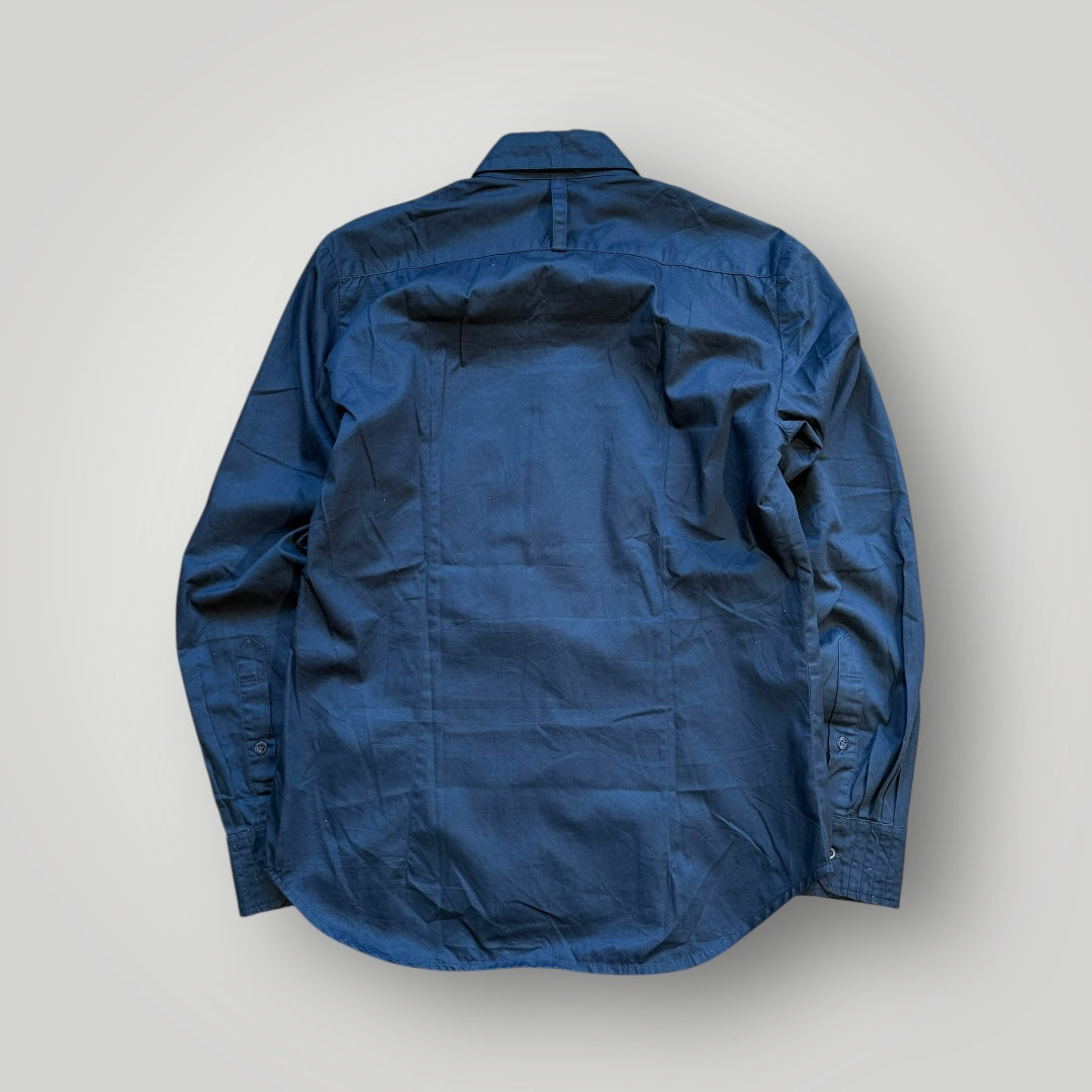 Mihara Yasuhiro 2000's Cotton Hidden Button Shirt S