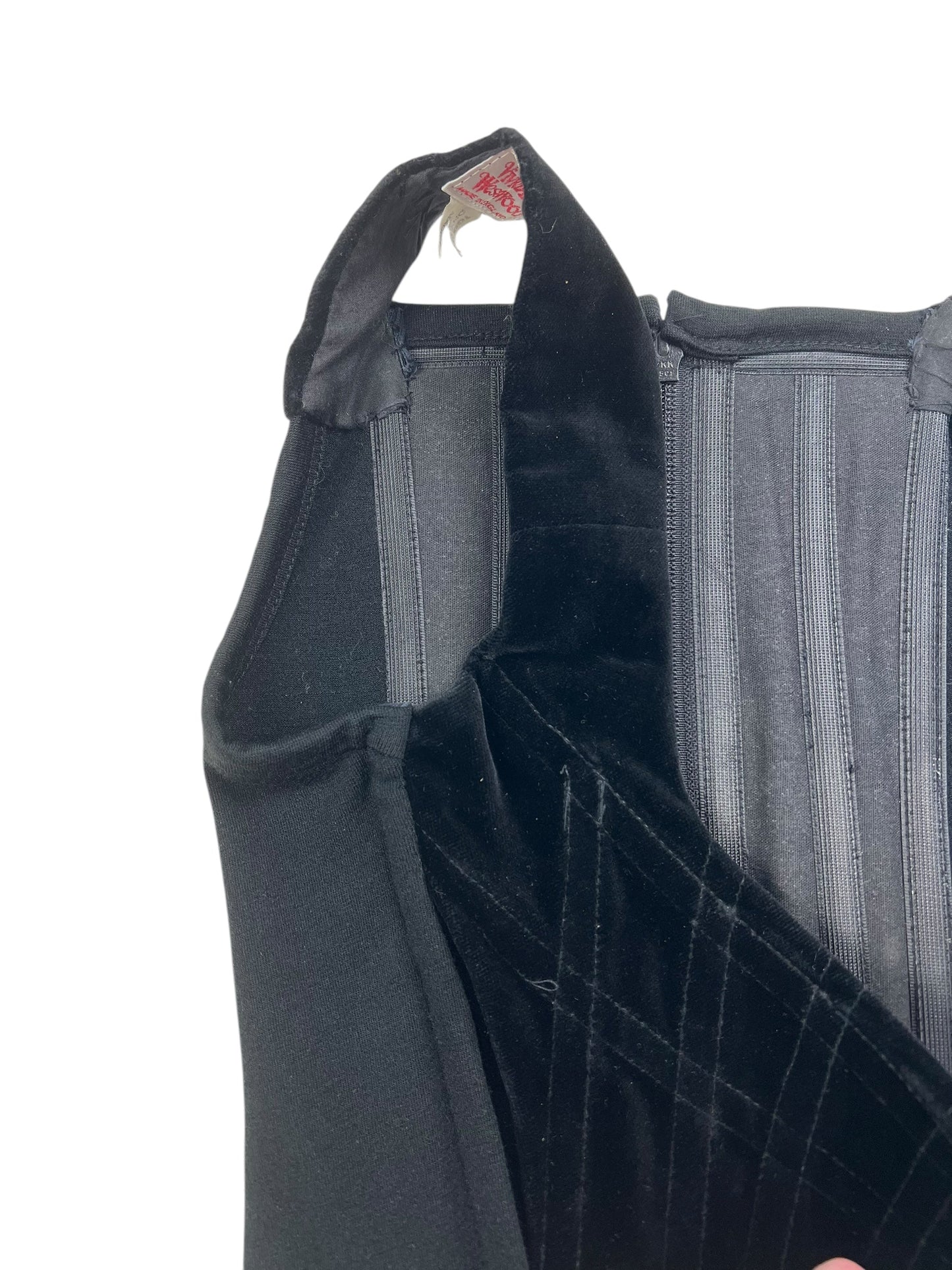 Vivienne Westwood A/W 1991 velvet corset | Black, Black