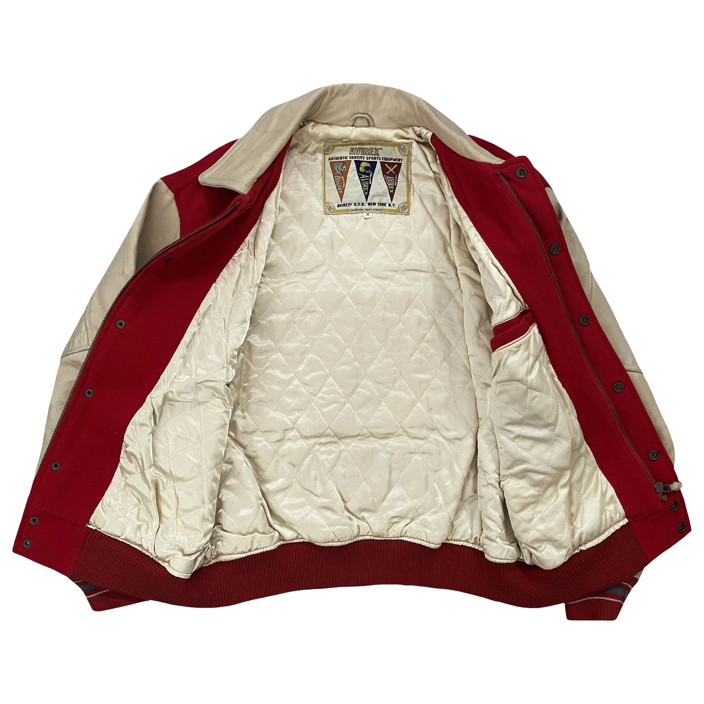 Avirex USA Varsity Jacket - M