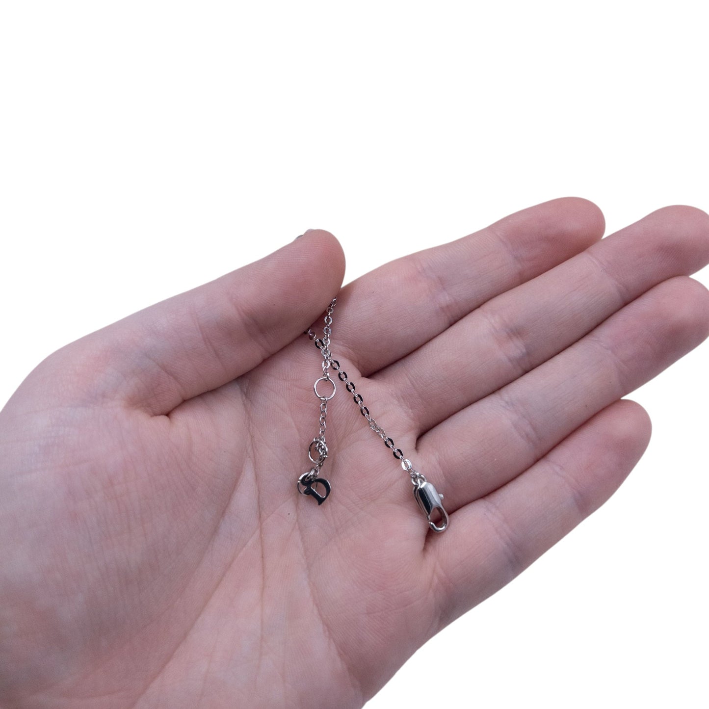 Vintage 2000sDior Silver Diamonte Logo Bracelet