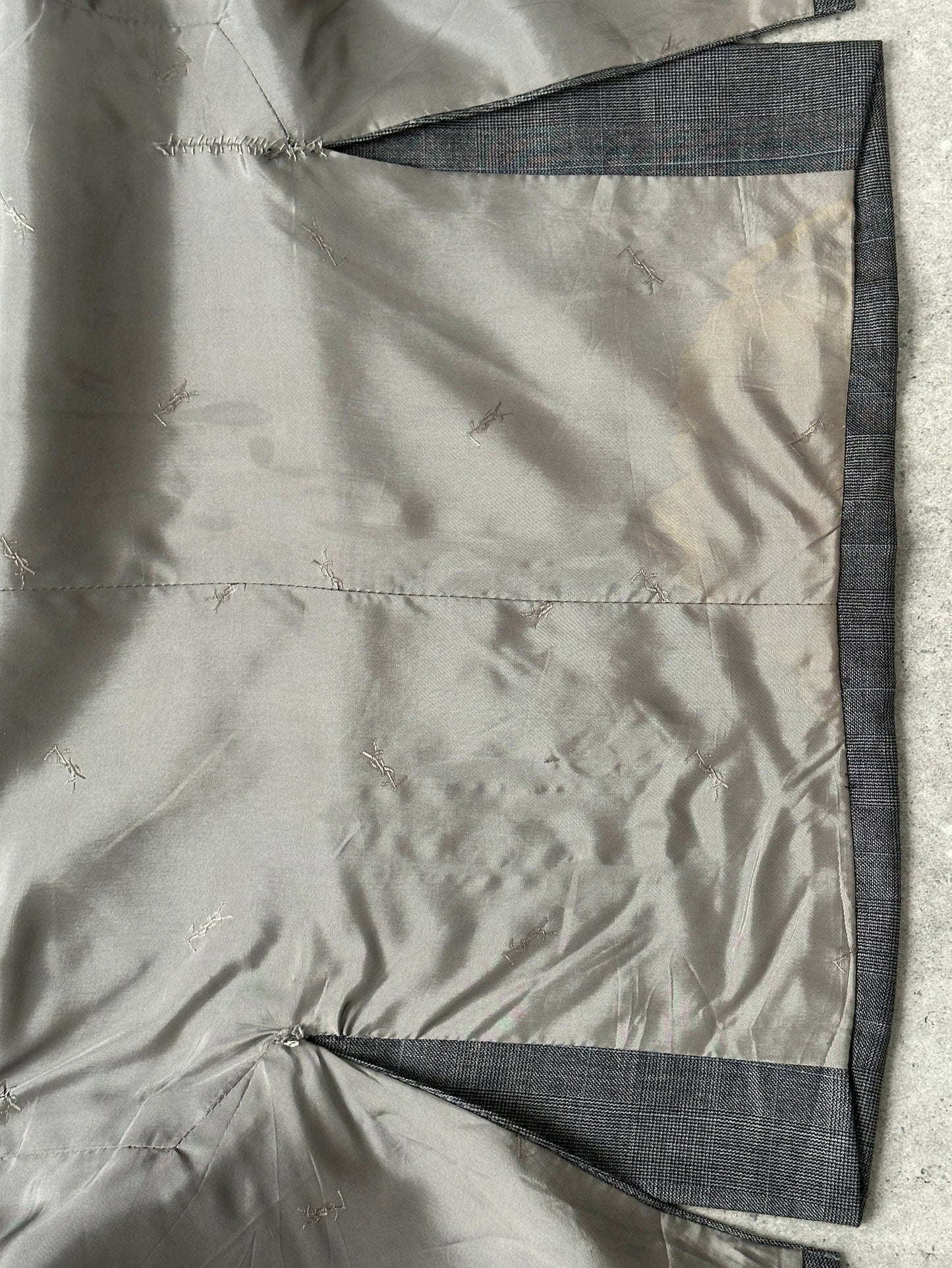 Yves Saint Laurent Pour Homme 1990s Pure Wool Single Breasted Blazer - 40R/L