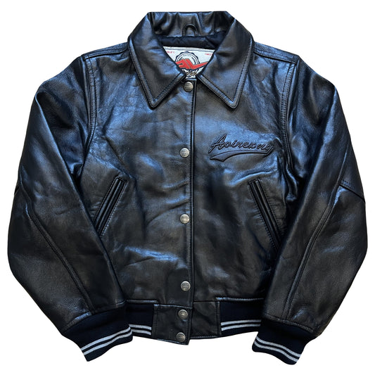 Avirex Leather Varsity Jacket - XS