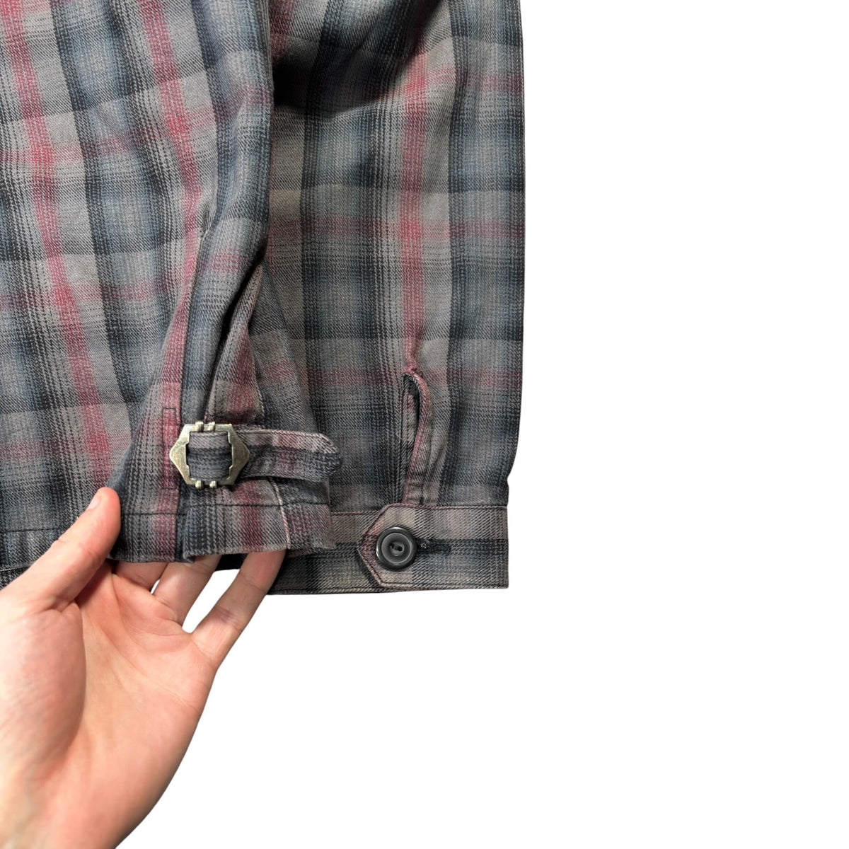 Levi’s 00’s Checkered Plaid Shacket XL | XL, Grey