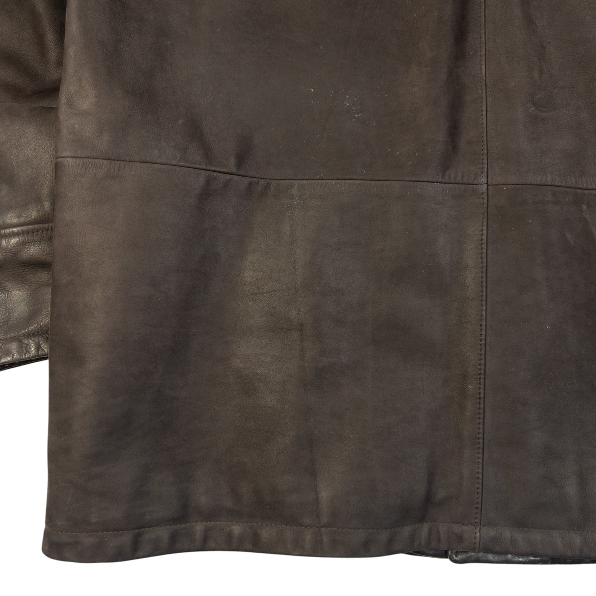 Vintage 2000s Burberry Nova Check Lined Leather Jacket Size XL | XL, Brown