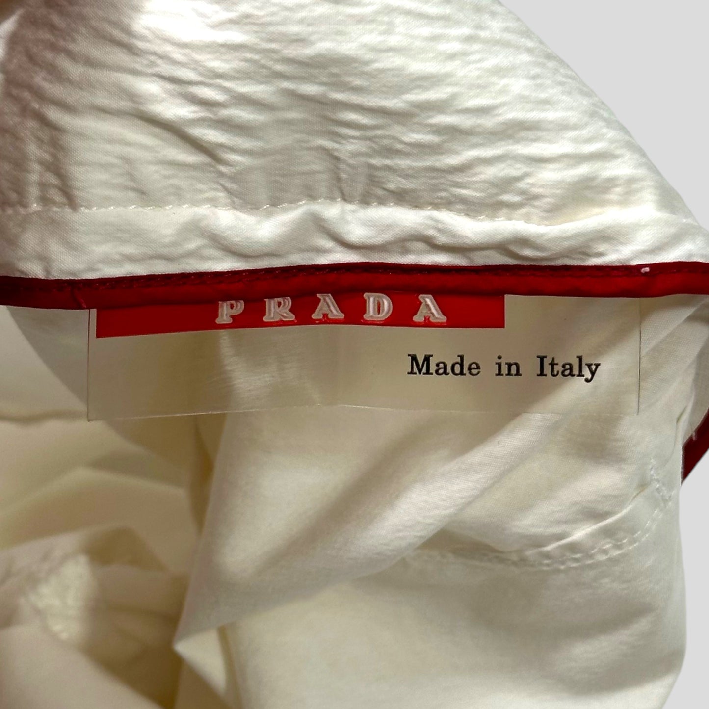 Prada Sport 00’s Linen Ponte Trousers - UK6-8 | Default Title, Off White