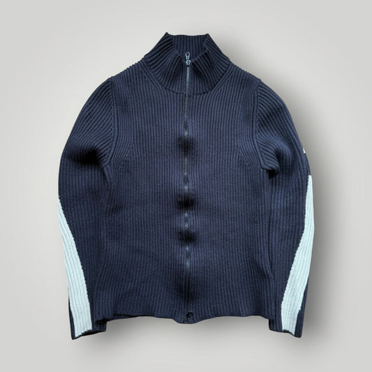 Stone Island AW/03 Ribbed Zip Up Knit XS