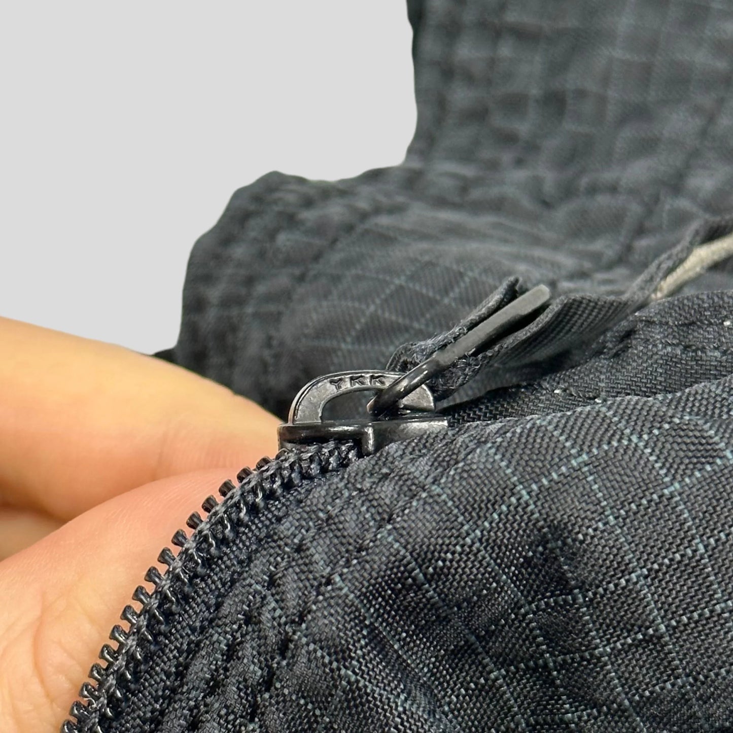 Porter 00’s Nylon Ripstop Grid Multipocket Tote Bag