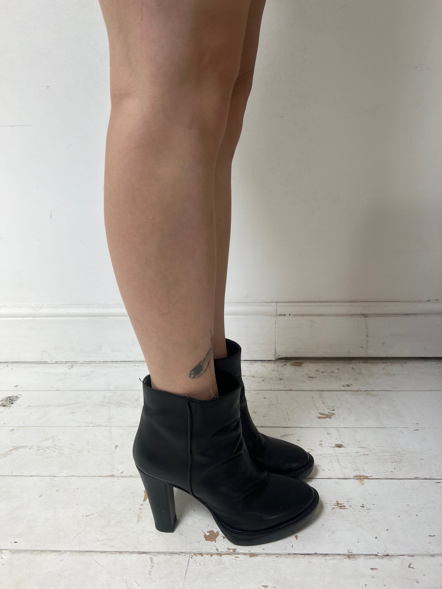 AF VANDEVORST HEEL BOOTS (EU 39.5) | DEFAULT TITLE, Black