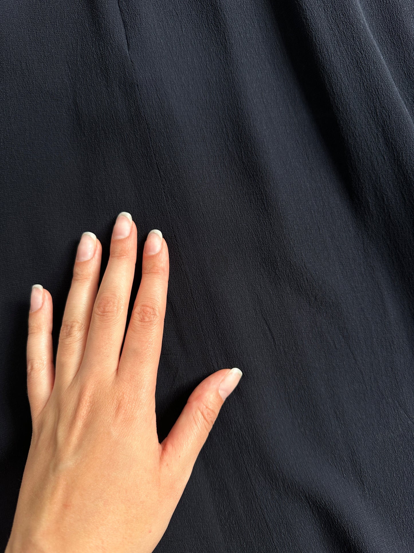 Max Mara Pure Silk V Neck Midaxi Dress - M