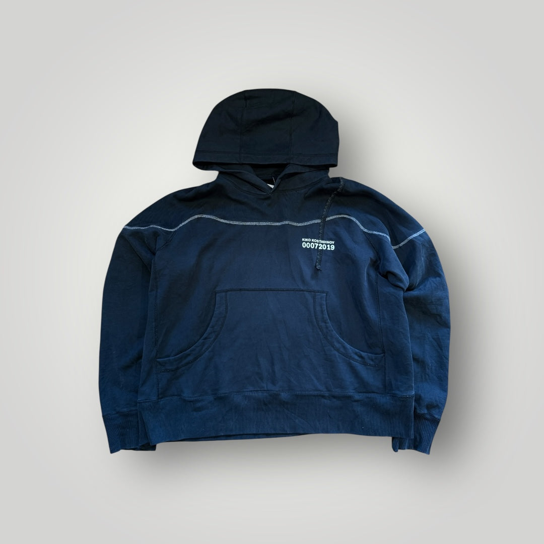 【新品】Kiko Kostadinov 0007 Hoodie Kiko Kostadinov 0007 Midnight Stripe Hoodie L – Known Source