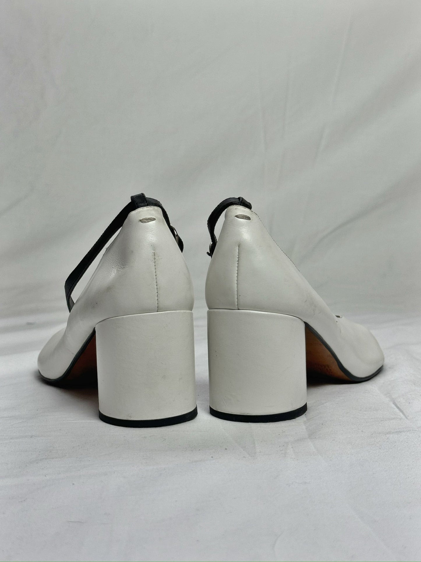 MARGIELA TWO TONE HEEL | Default Title, White