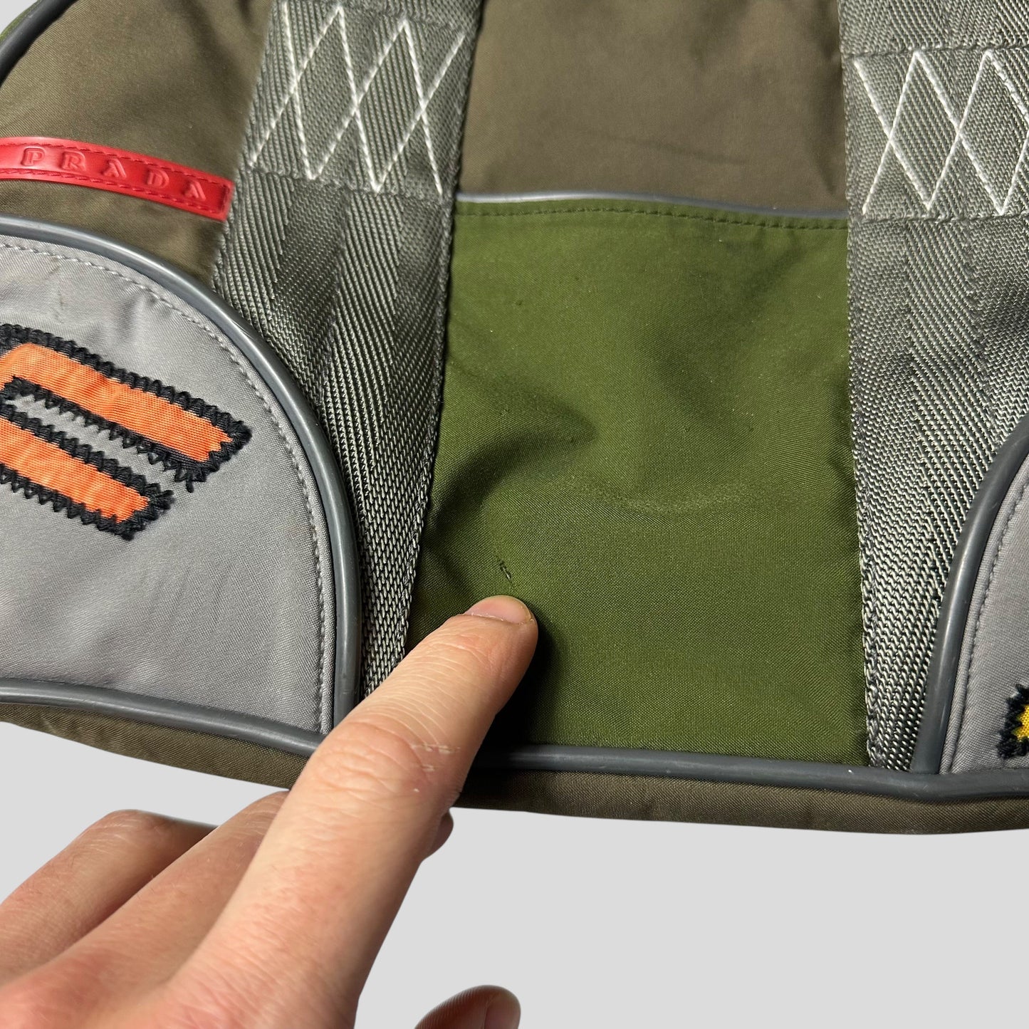 Prada Sport 00’s Shwfff Moto Bowling Handbag | O/S, Multicoloured