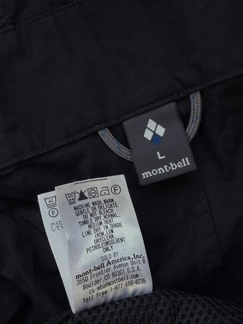 Montbell Jacket (L) | Large, Black