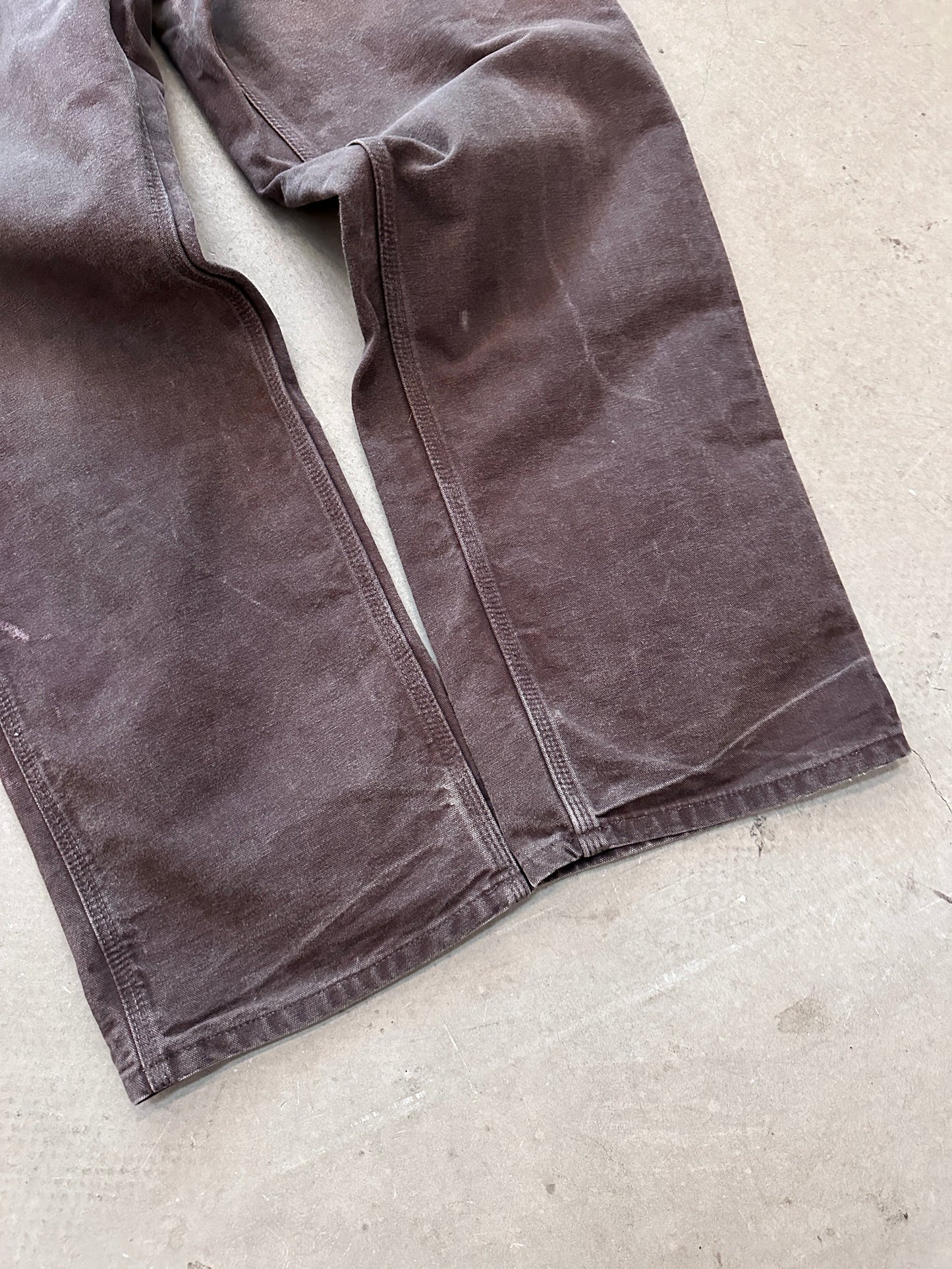 Carhartt Carpenter Pants - 34 x 32 | Brown, Red