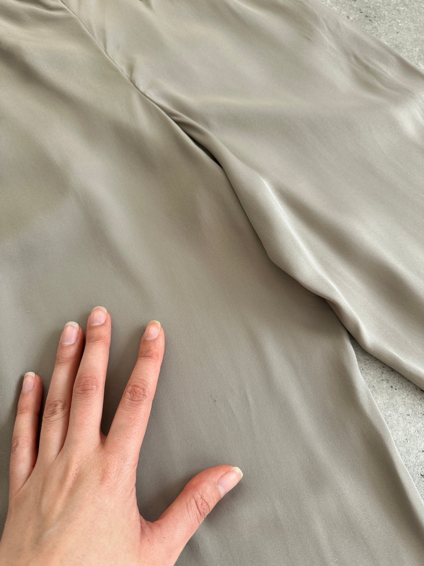 Mani Pure Silk High Waisted Trousers - W26