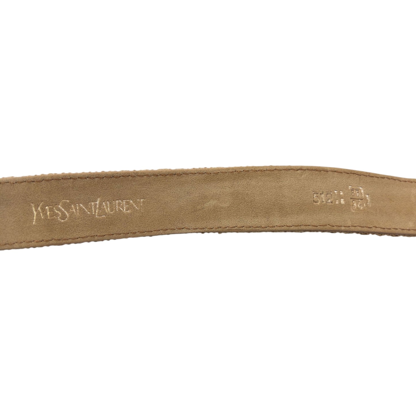 Vintage 90s YSL Yves Saint Laurent Woven Belt Size W30