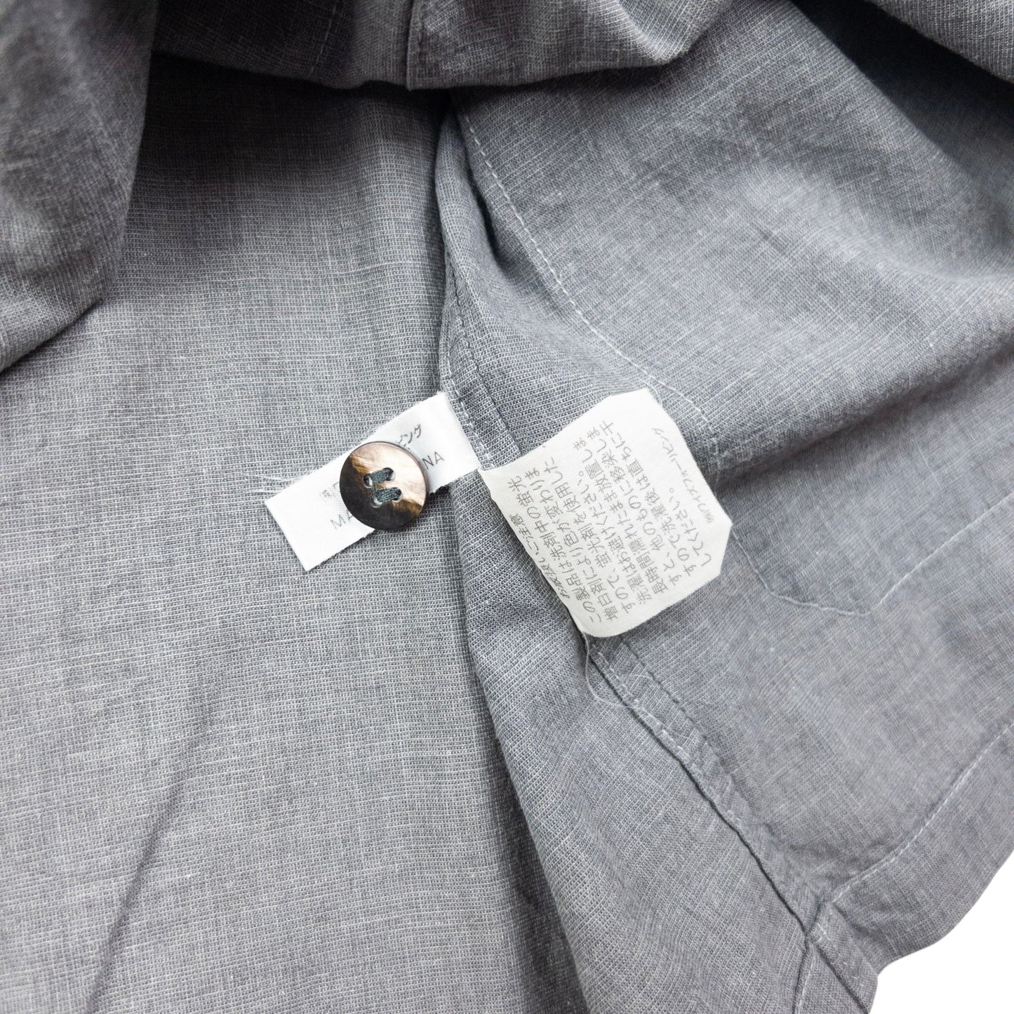 Vintage Yohji Yamamoto Long Sleeve Button Up Shirt Size S