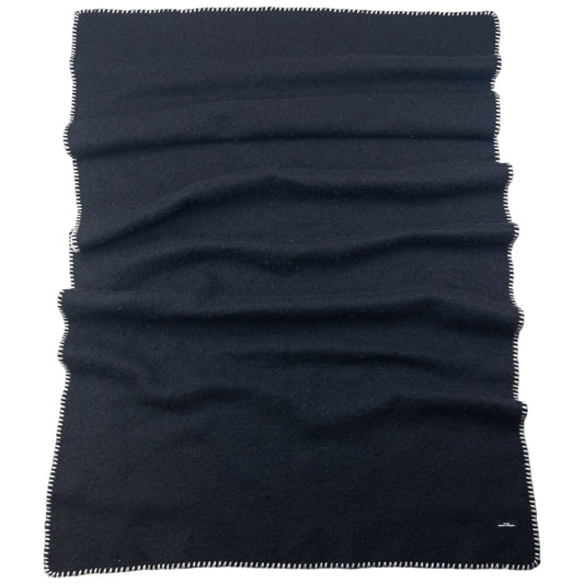Vintage 90s Comme Des Garçons Tricot Wool Throw Blanket