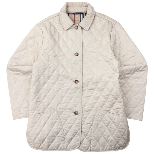 Vintage Burberry Nova Check Lined Quilted Jacket Womens Size L