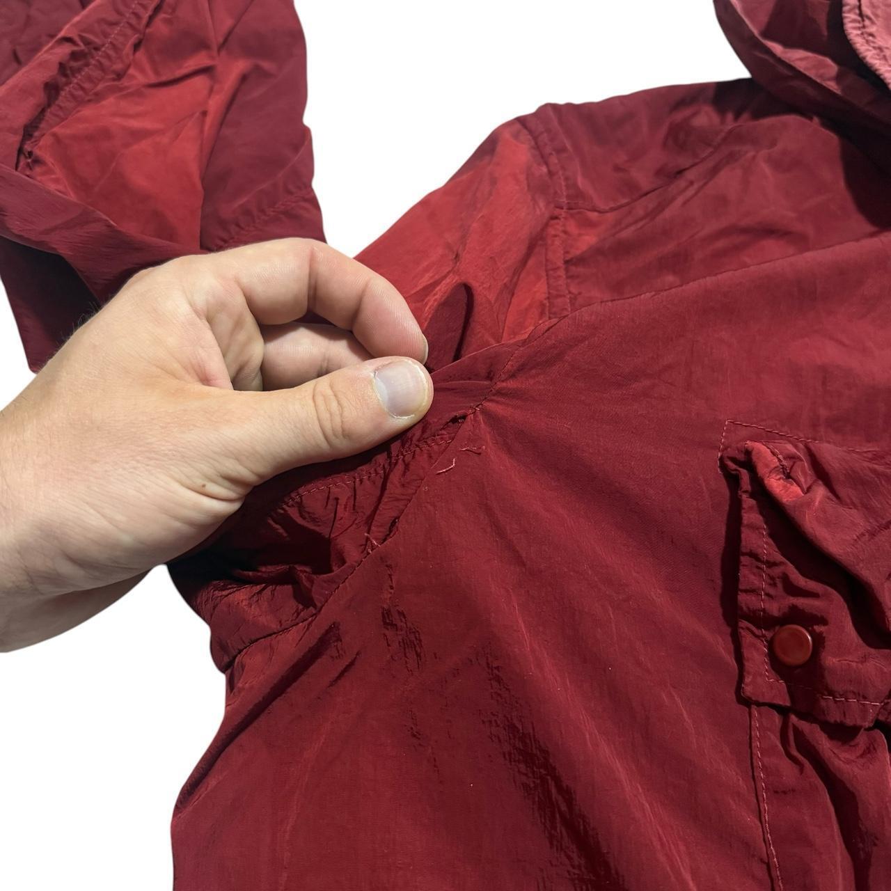 CP Company Nylon Multipocket Goggle Jacket | XL, Red