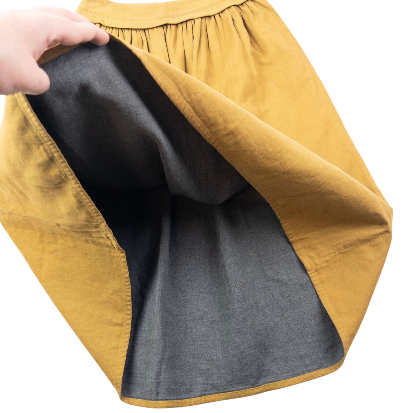 Vintage 90s Yohji Yamamoto Pleated Skirt Womens Size W26 | W26, Brown