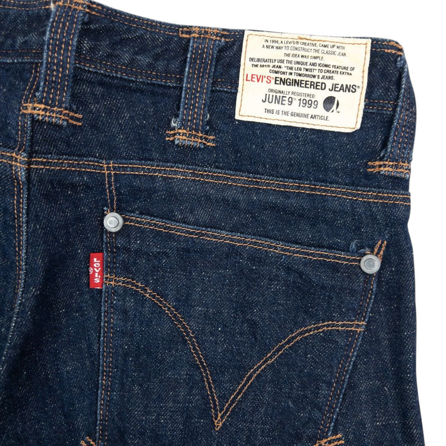 Vintage Levi's Low Rise Curved Leg Denim Jeans Womens Size W30