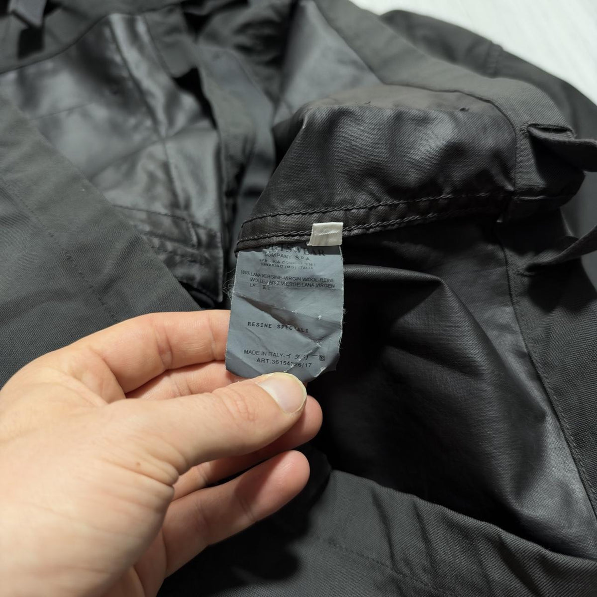 Stone Island 2002 Multi pocket Jacket | Large, Black