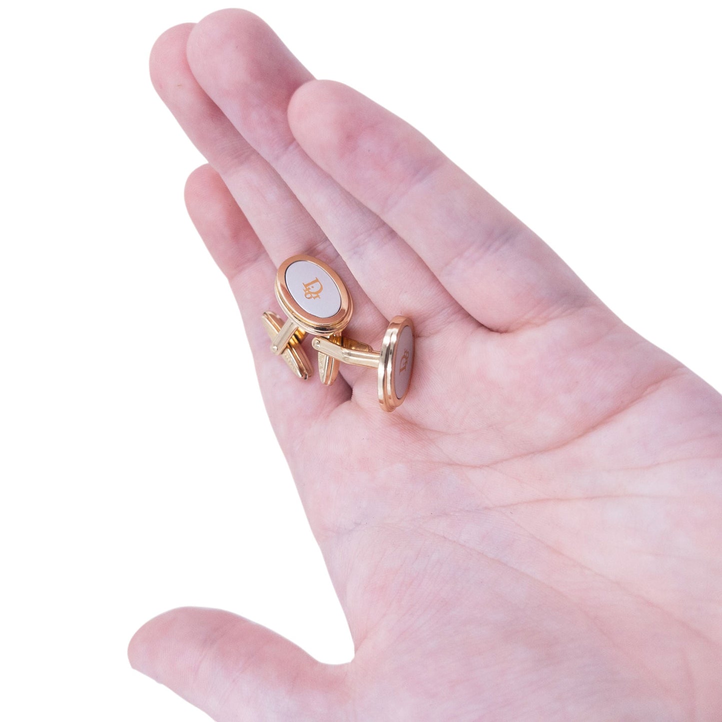 Vintage 90s Dior Cuff Links | O/S, Multicoloured