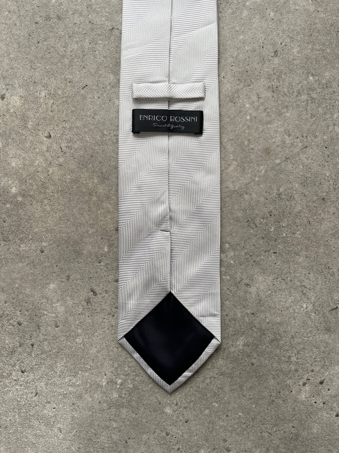Vintage Pure Silk Striped Tie