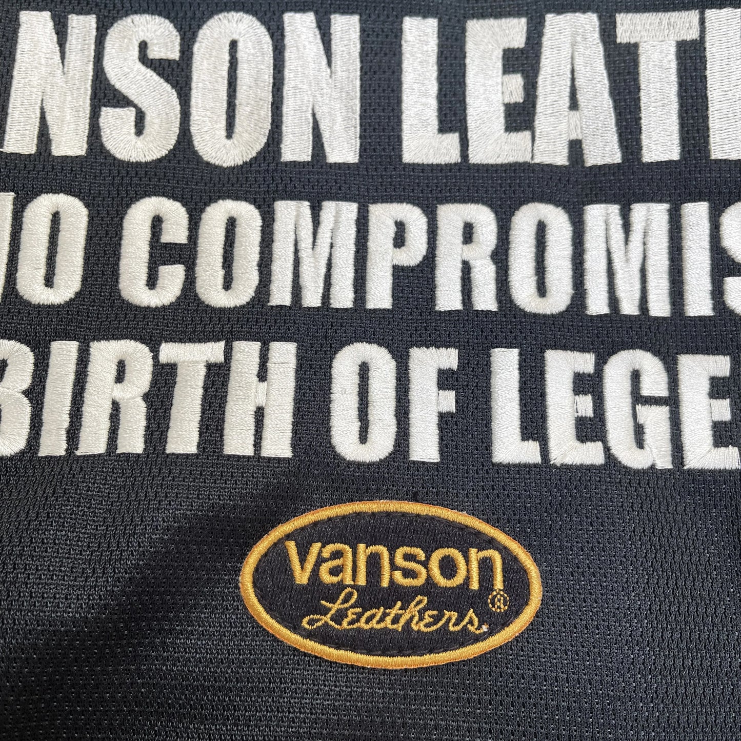 Vanson Leathers 'No Compromises' Mesh Racing Jacket - L