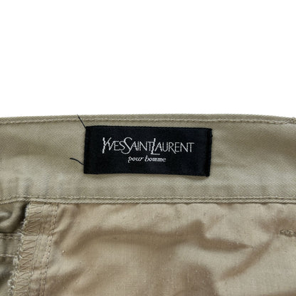 Vintage Yves Saint Laurent Logo Trousers Size W40