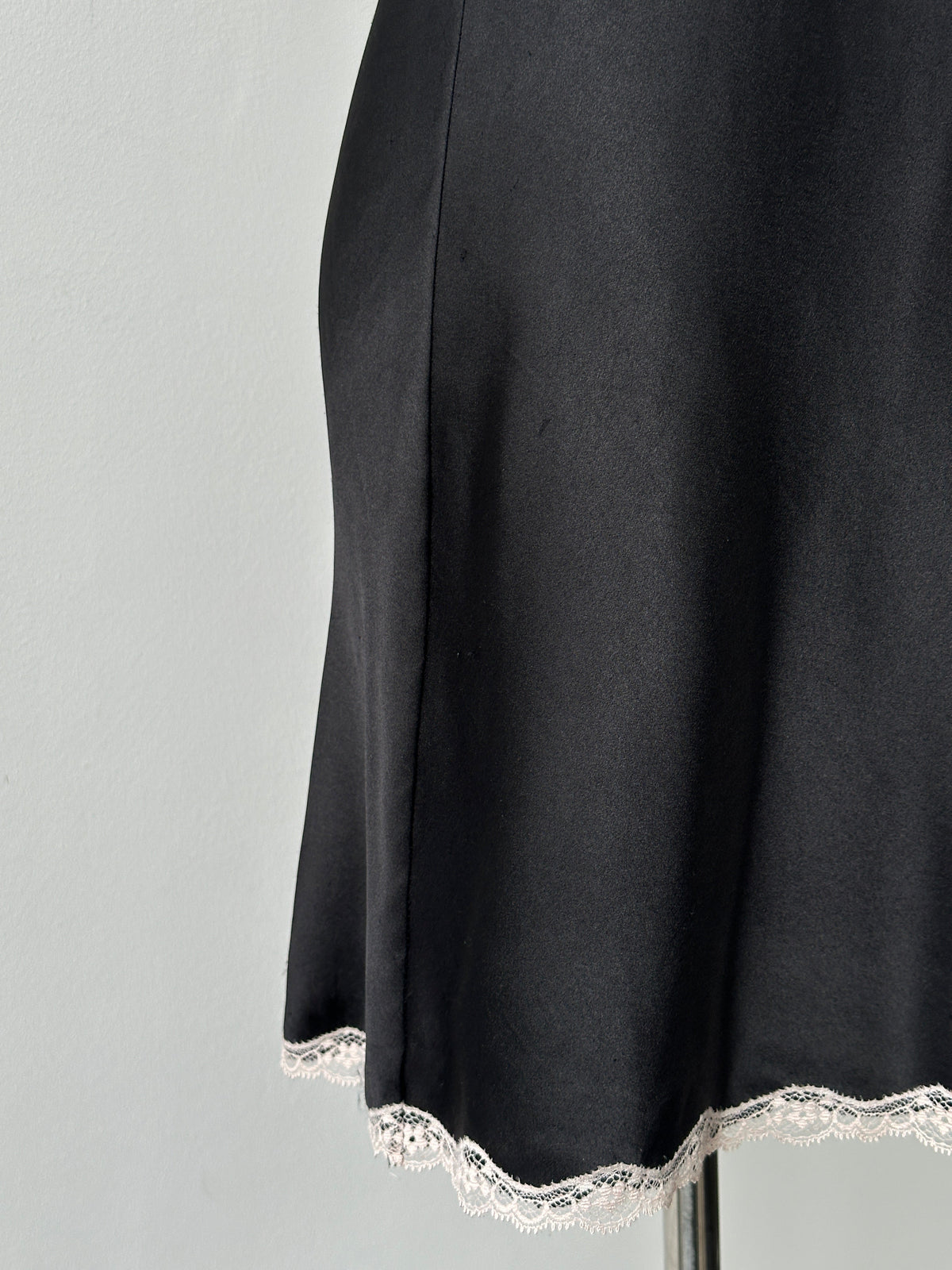 Victoria's Secret 2000s Lace Satin Mini Dress - S