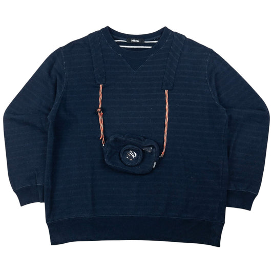 Vintage Ne-Net By Issey Miyake 3D Camera Sweatshirt Size XS