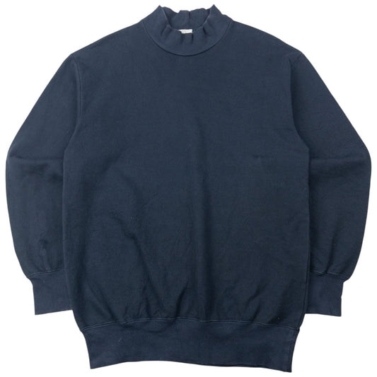 Vintage 1989 Comme Des Garçons HOMME Sweatshirt Size S | Small, Navy