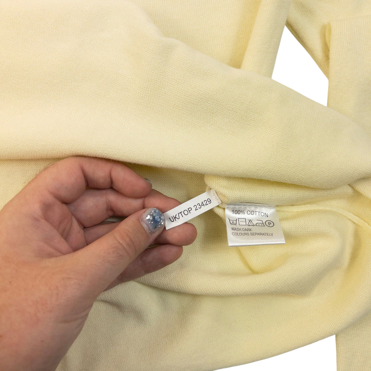 Vintage 90s YSL Yves Saint Laurent Lightweight Jumper Size XL | XL, Yellow