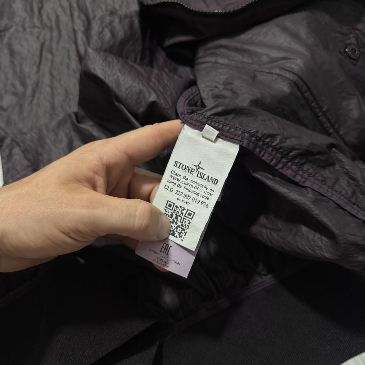 Stone Island Nylon Metal Watro Jacket | Large, Purple