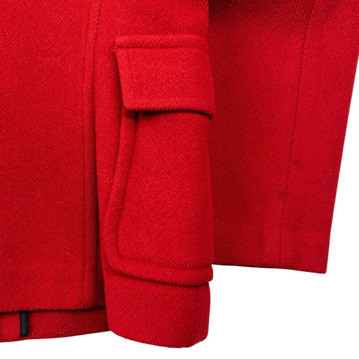 Vintage Burberry Wool Duffle Jacket Womens Size M