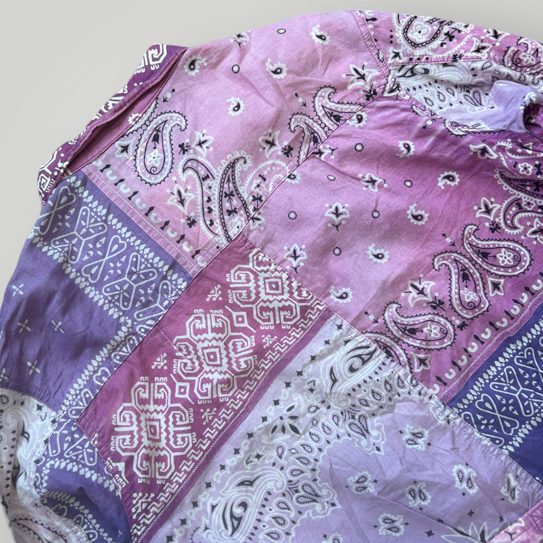 Kapital Patchwork Bandanna Shirt M/L | Default Title, Pink