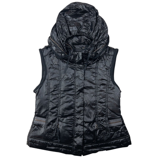 Vintage 2000s Marithe + Francois Girbaud Padded Gilet Size S | Small, Black