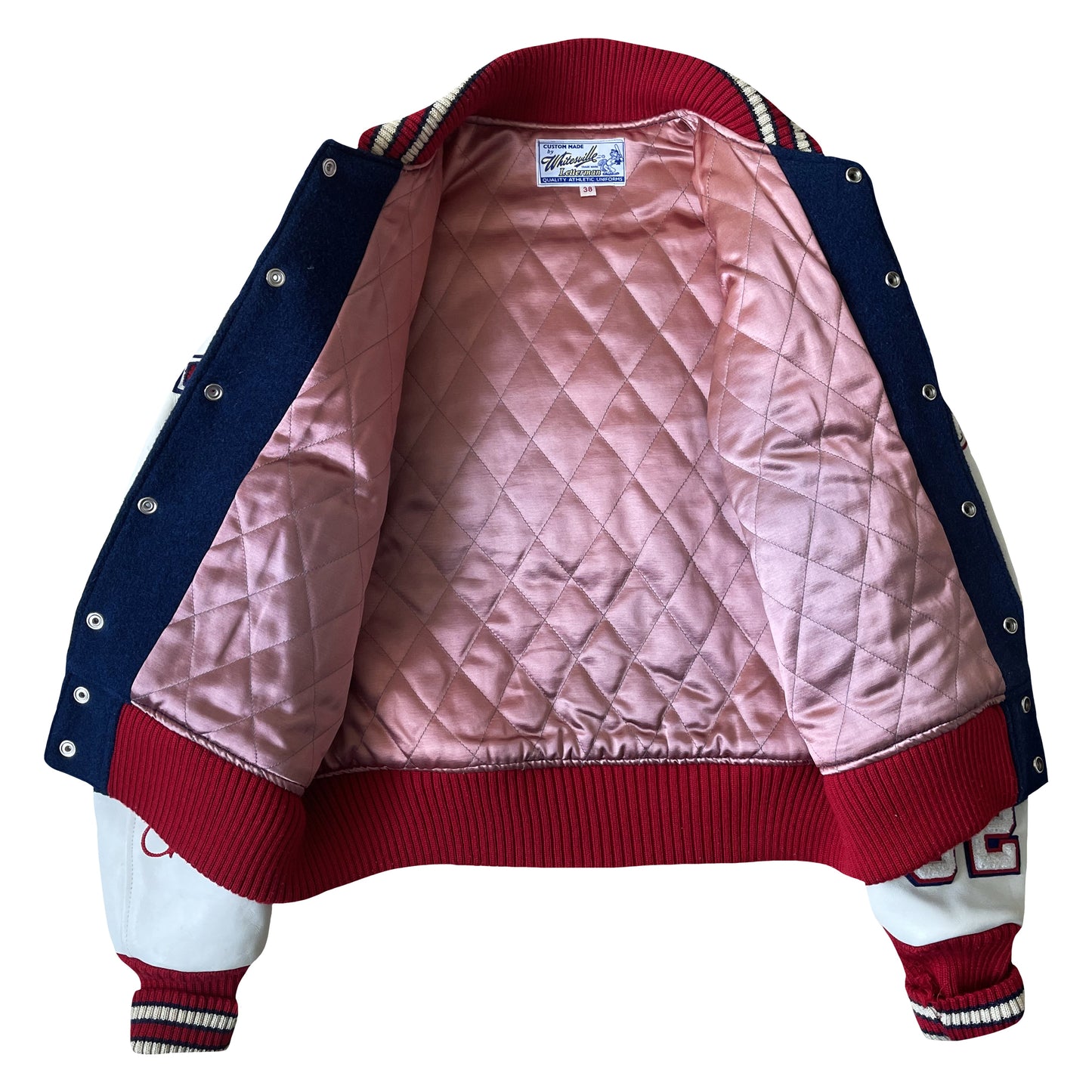 Whitesville 'Forest Park Bull Dogs' Varsity Jacket - M | Medium, Blue