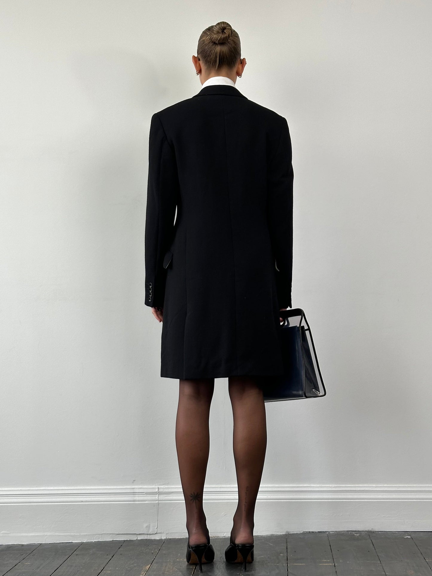 Dolce & Gabbana D&G Pure Wool Single Breasted Coat - M