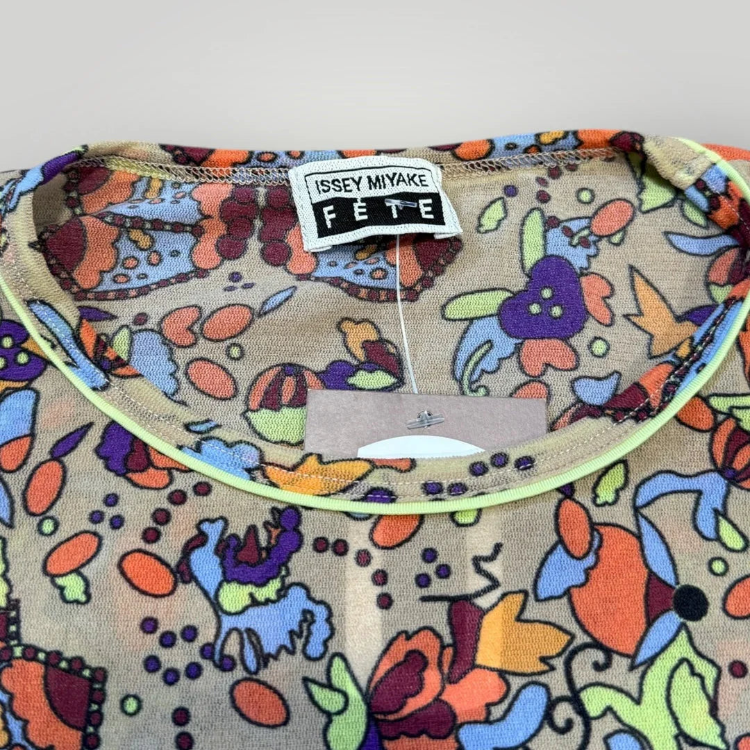 Issey Miyake Fete Womens L/S Top S