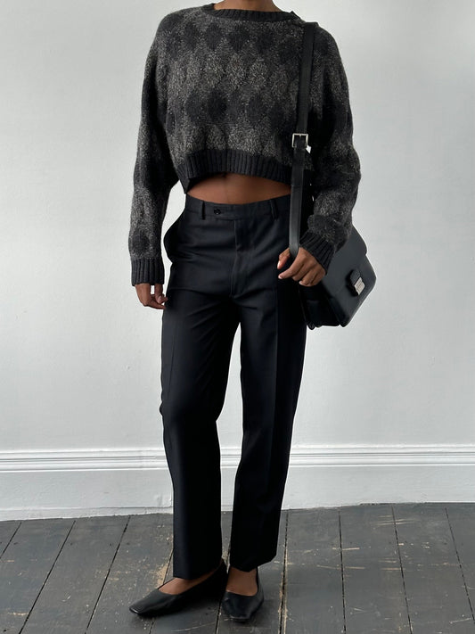 Valentino 1990s Wool Tailored Trousers - W32