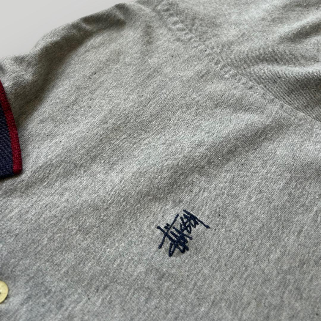 Stüssy 2000's Spell Out Polo Shirt M/L