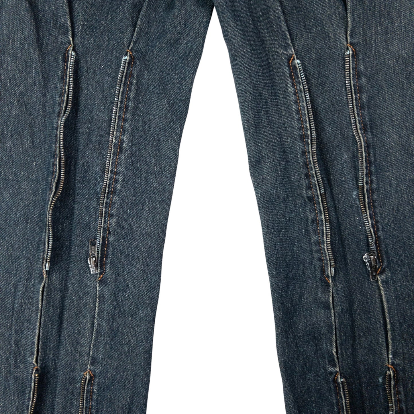 Vintage Evisu Zip Bondage Double Gull Japanese Denim Jeans Size W30